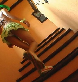 18 year old blond with big tits Aislin wets and fingers her pink slit in a tub